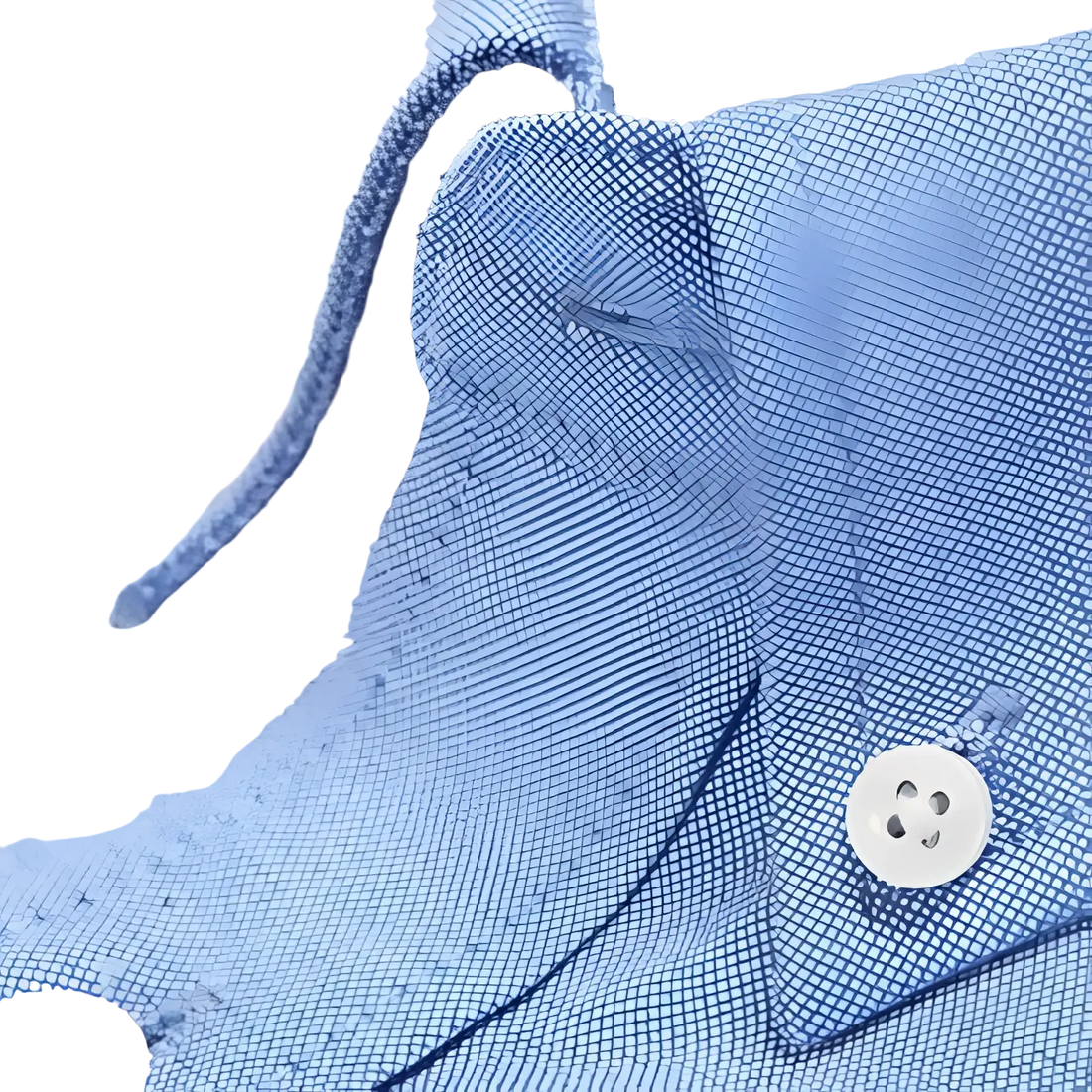 Mens Light Blue Oxford Shirt Casual Long Sleeve