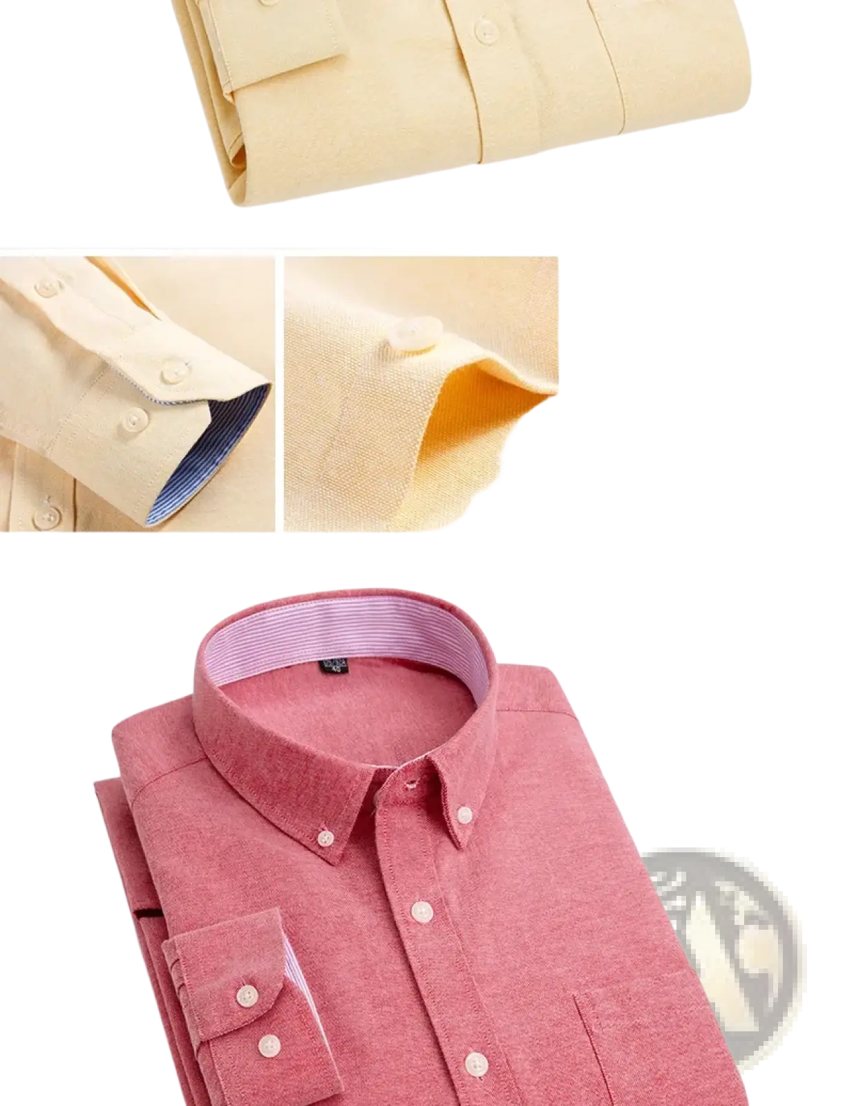 Mens Light Blue Oxford Shirt Casual Long Sleeve