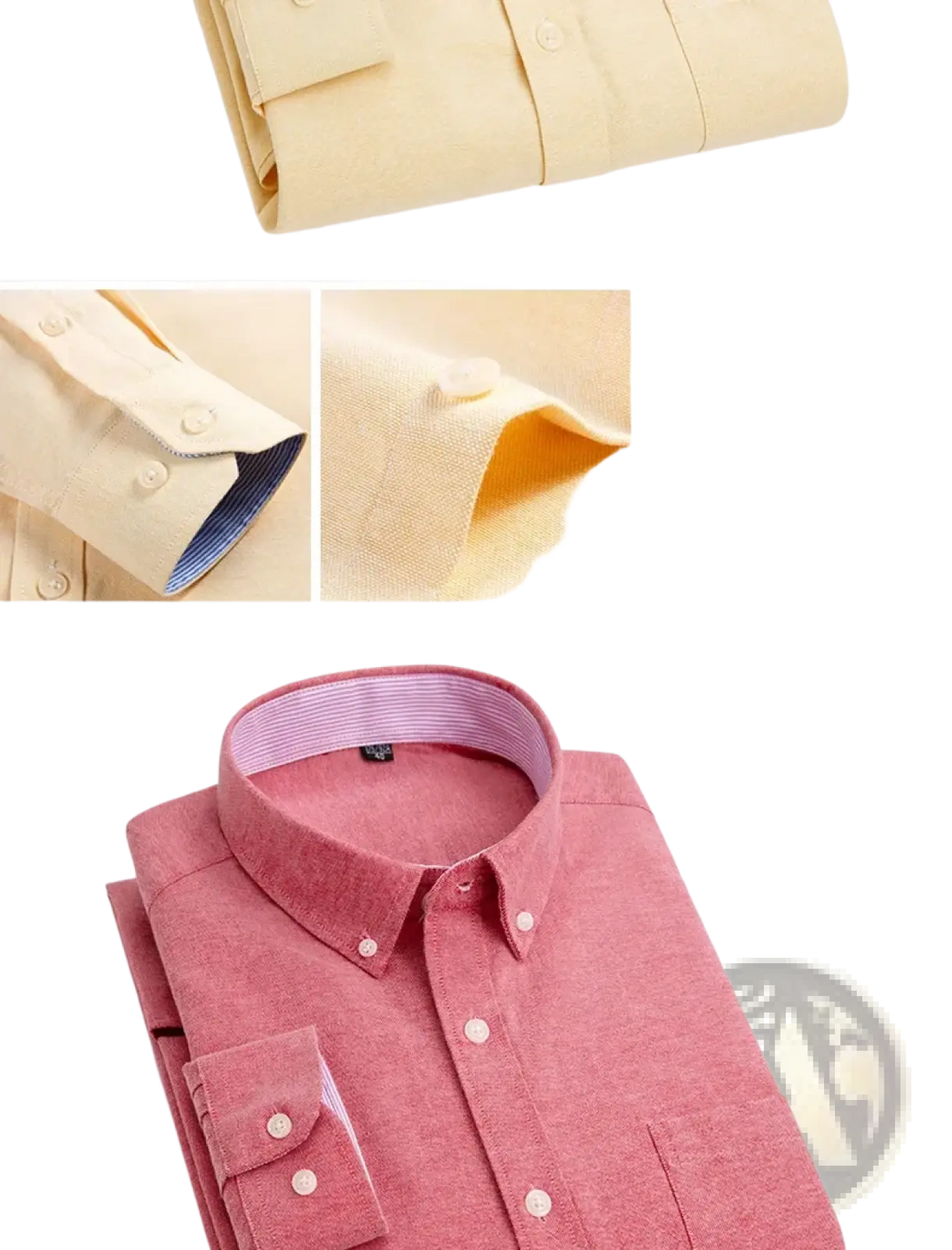 Mens Light Blue Oxford Shirt Casual Long Sleeve