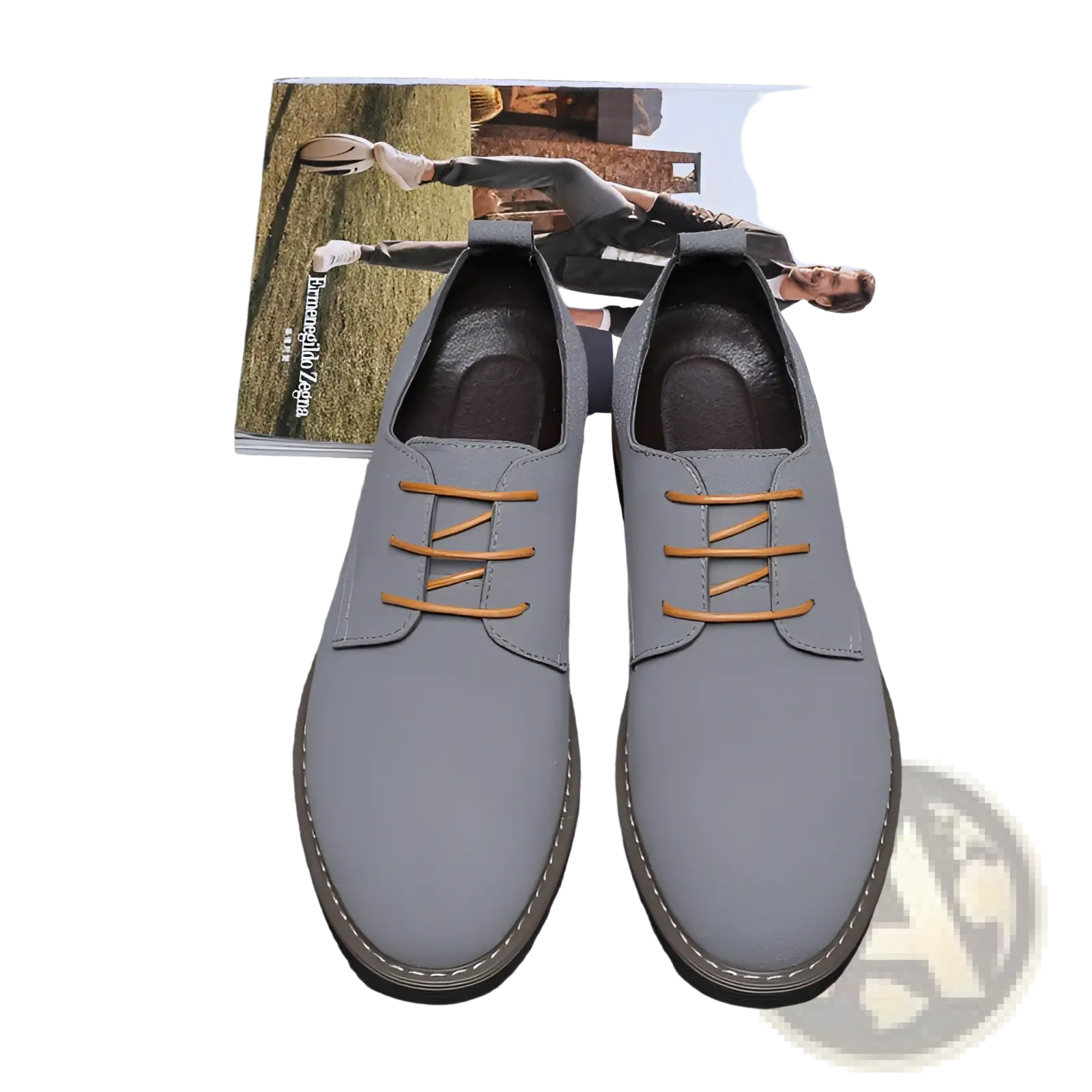 Men's Plus Size British Style Suede Casual Oxford Shoes