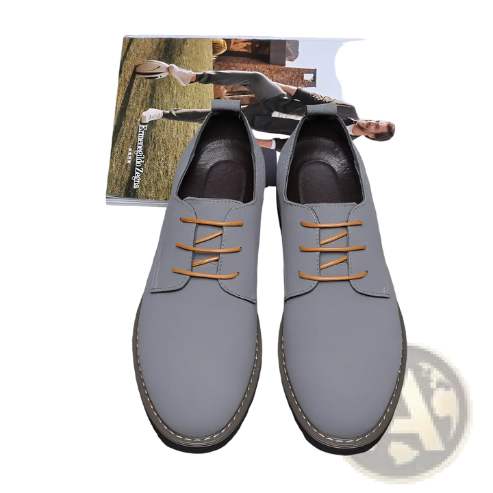 Men's Plus Size British Style Suede Casual Oxford Shoes