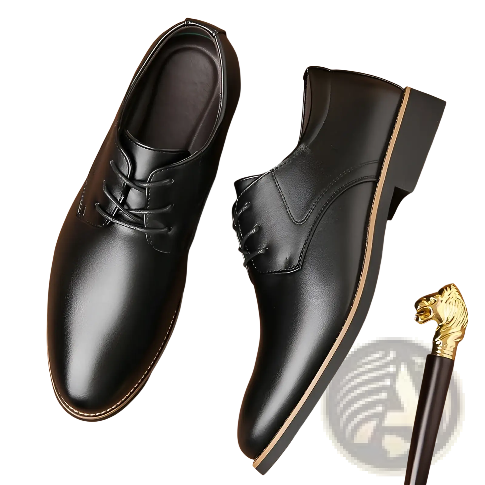 Men's Plus Size Business Formal Leather Dress Shoes