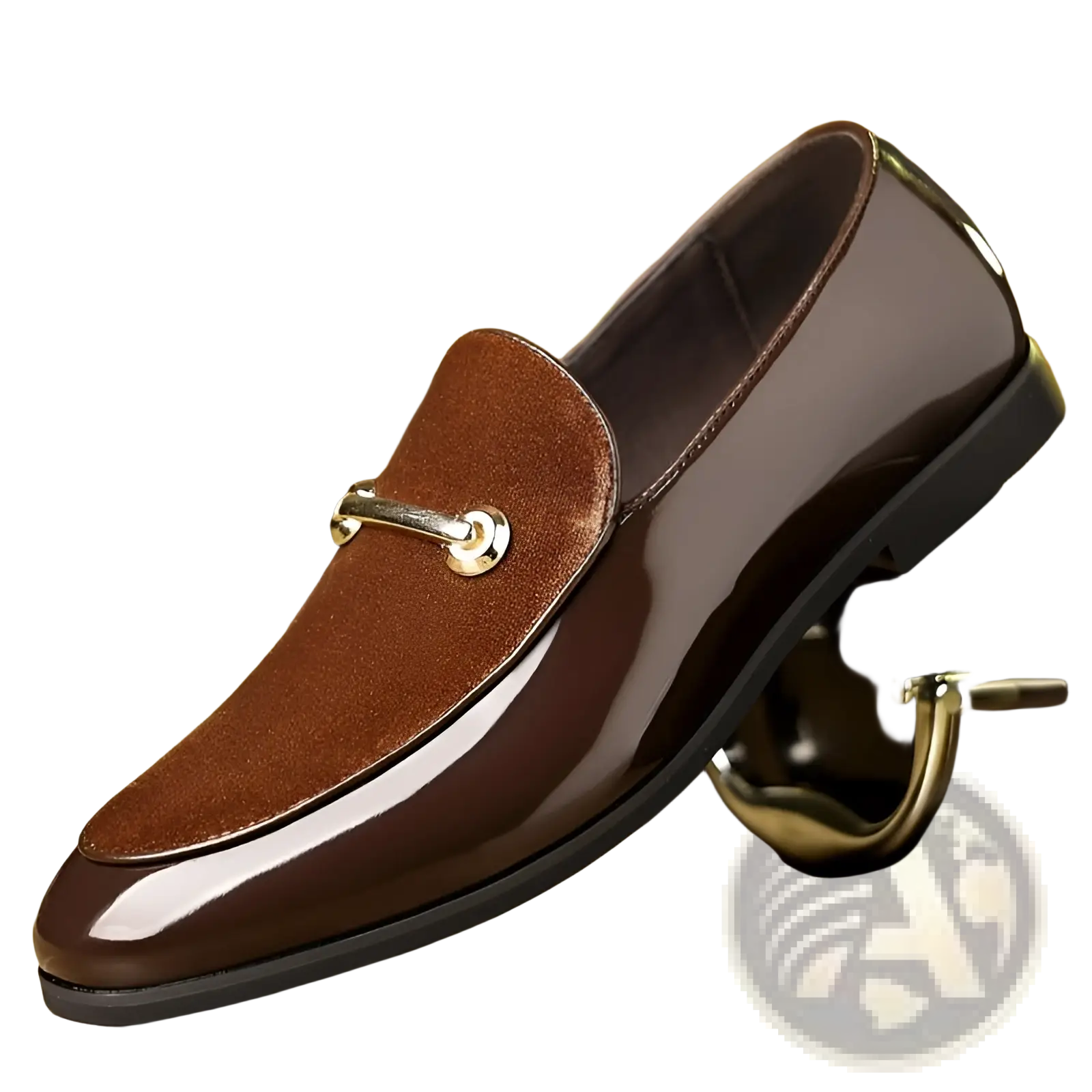 Men's Plus Size Pointed Toe British Business Leather Shoes