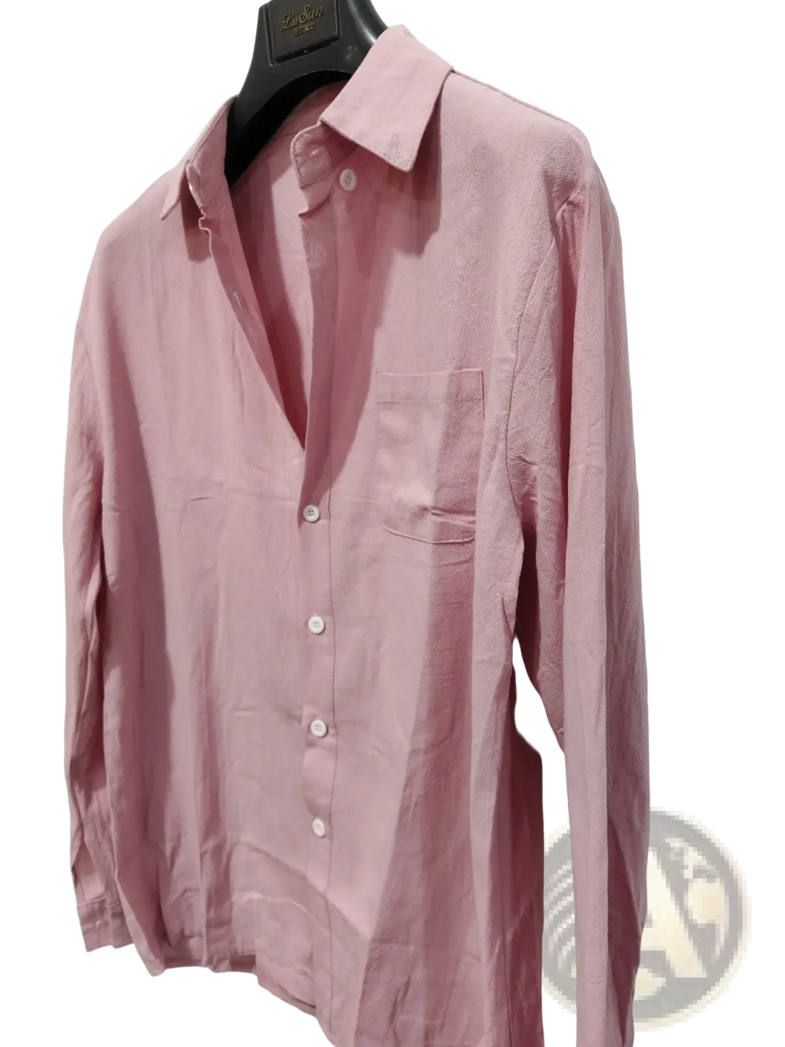 Men's Slim Fit Cotton Long Sleeve Button Down Shirt