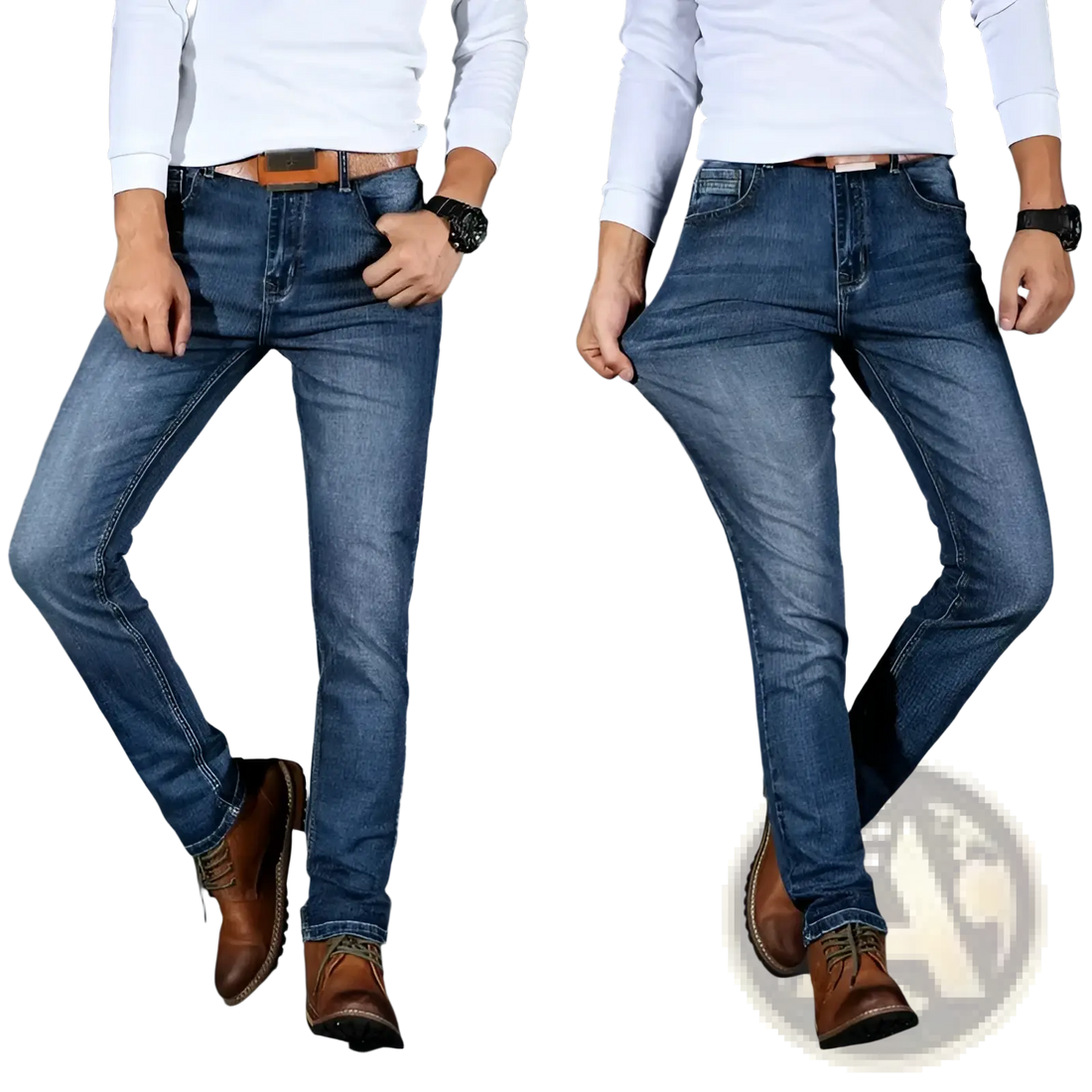 Men's Slim Fit Stretch Denim Jeans