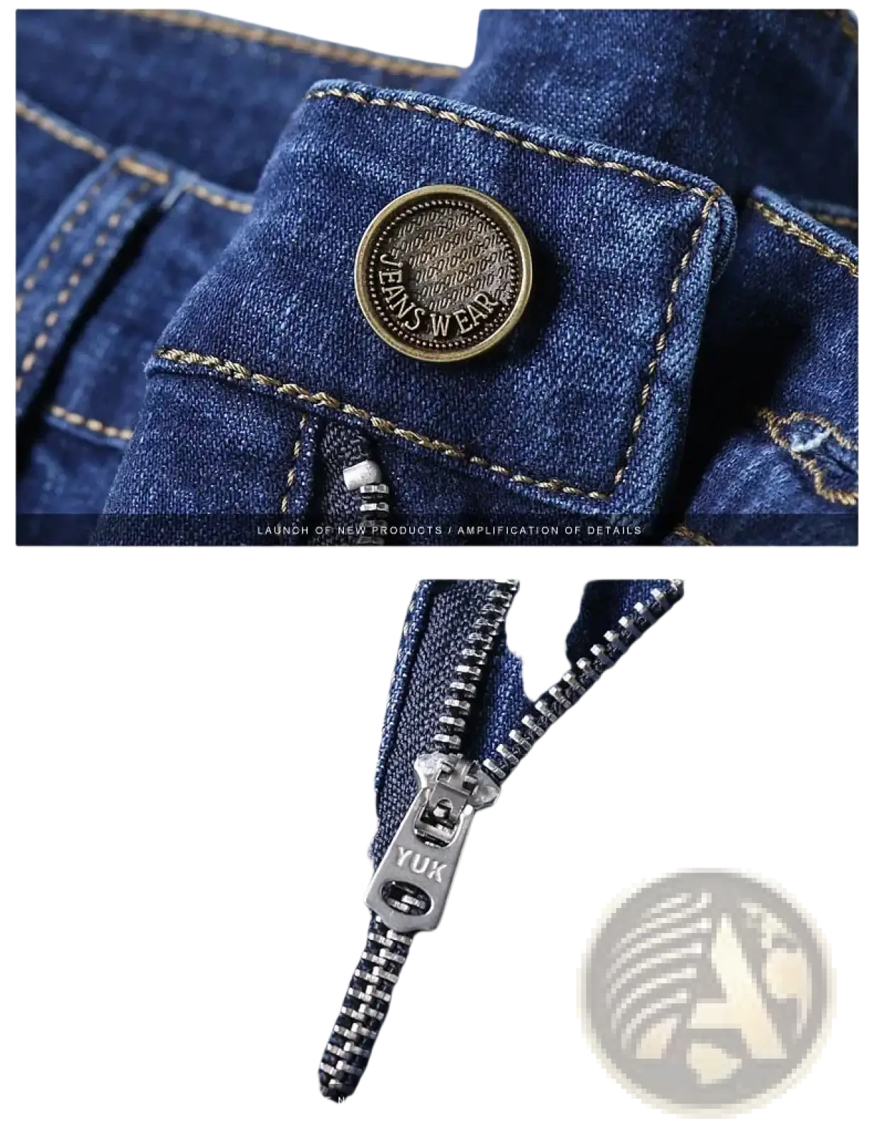 Men's Slim Fit Stretch Denim Jeans
