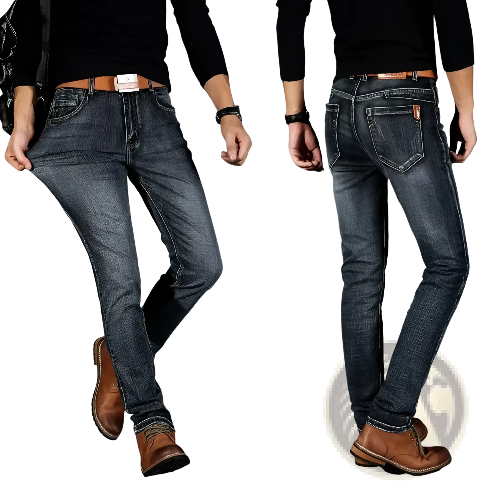 Men's Slim Fit Stretch Denim Jeans