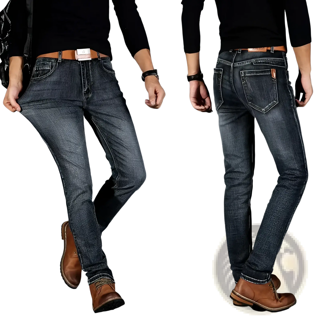Men's Slim Fit Stretch Denim Jeans