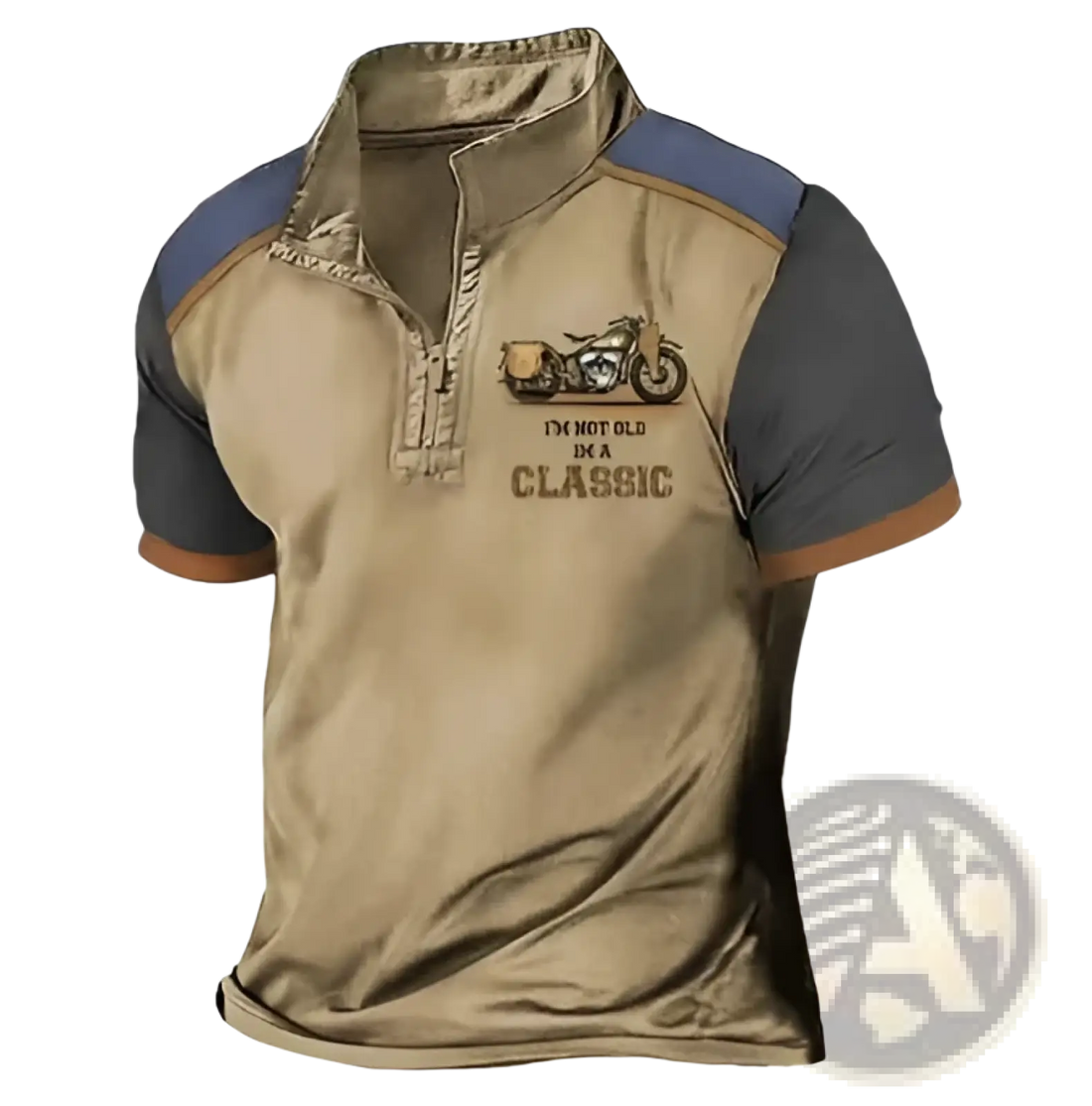 Men's Vintage Classic Motors 3d Printed Polo Shirt