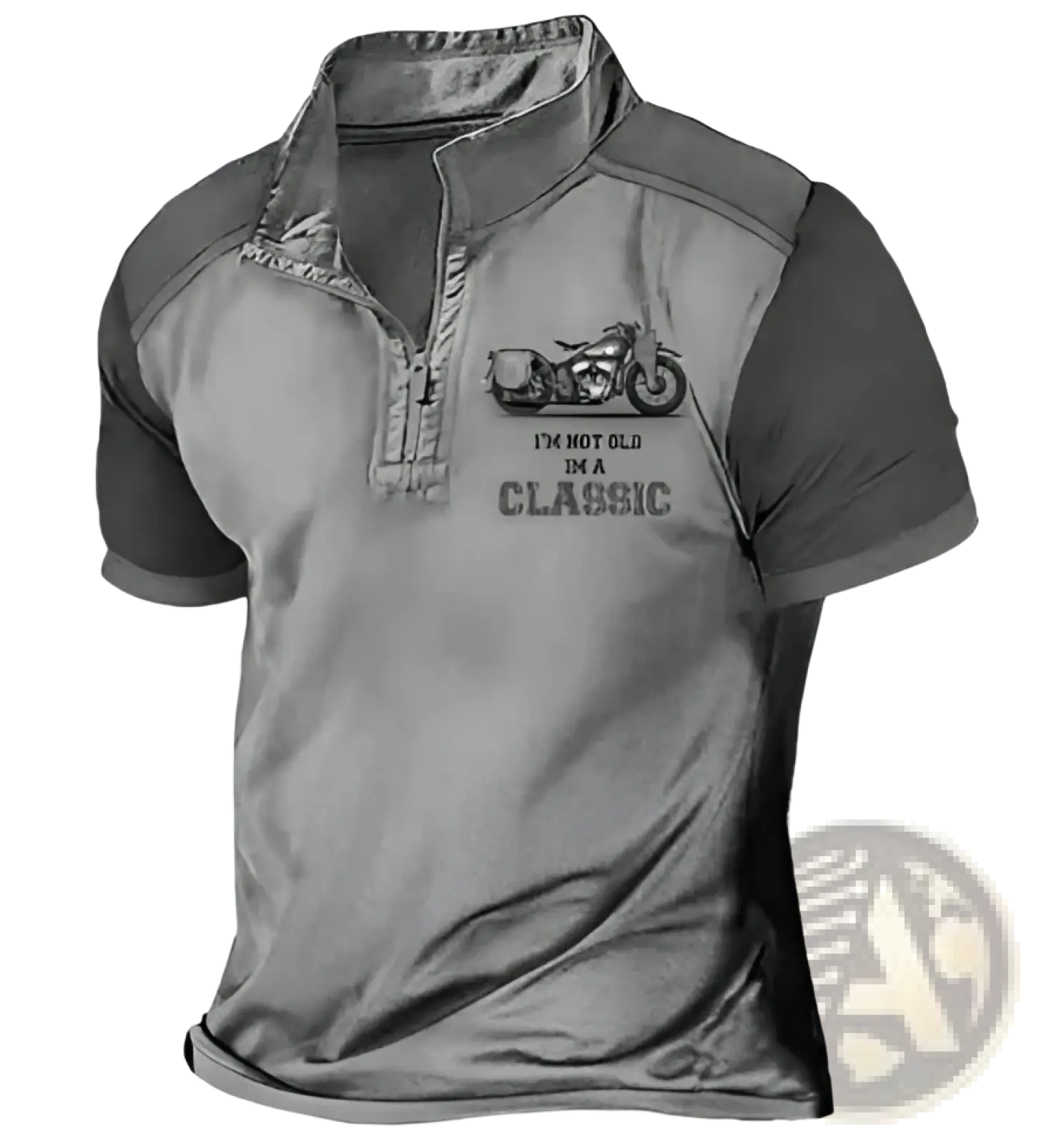 Men's Vintage Classic Motors 3d Printed Polo Shirt