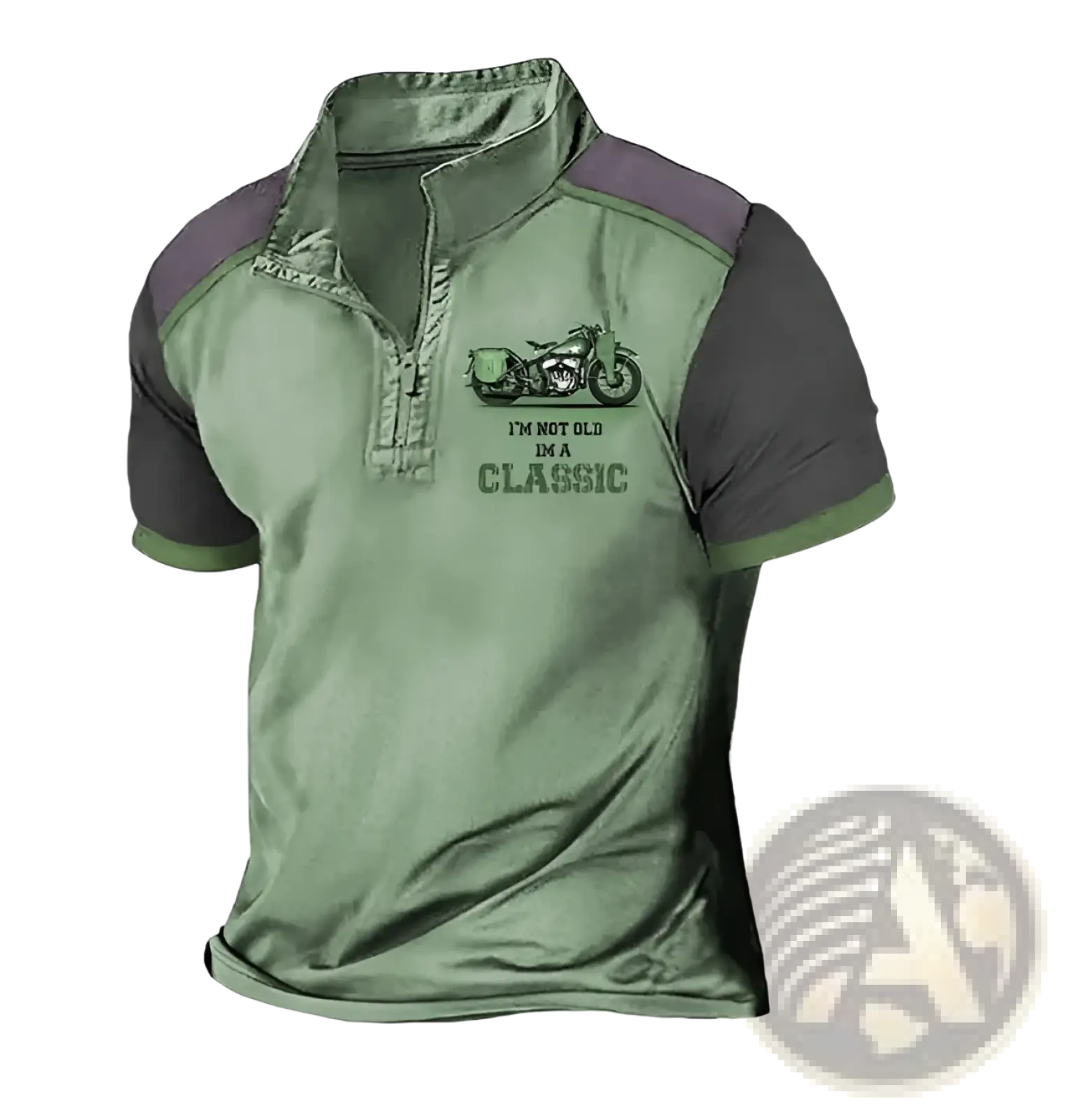 Men's Vintage Classic Motors 3d Printed Polo Shirt