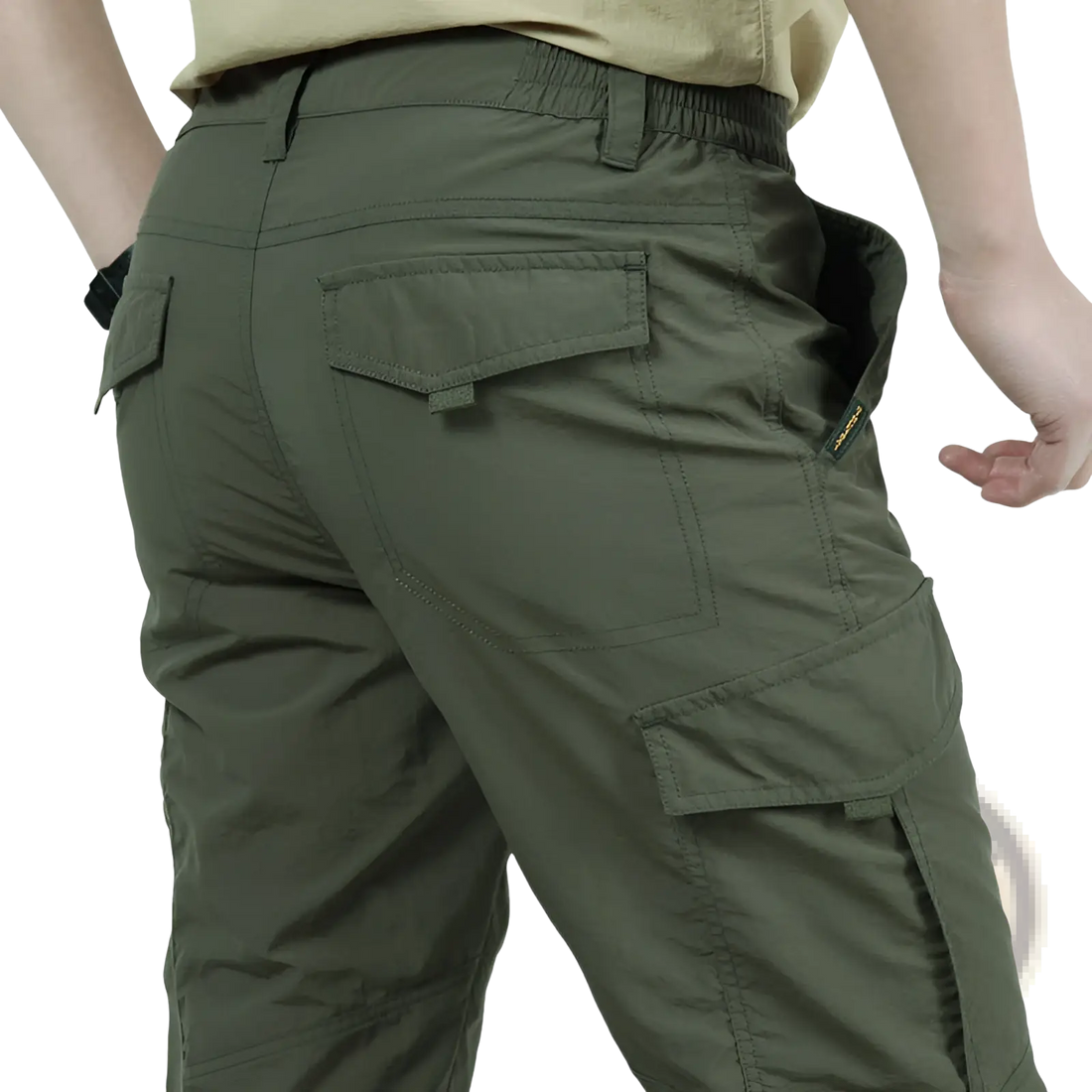 Plus Size Loose Cargo Pants Durable Tactical Trousers