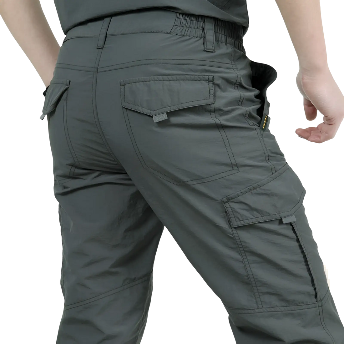 Plus Size Loose Cargo Pants Durable Tactical Trousers