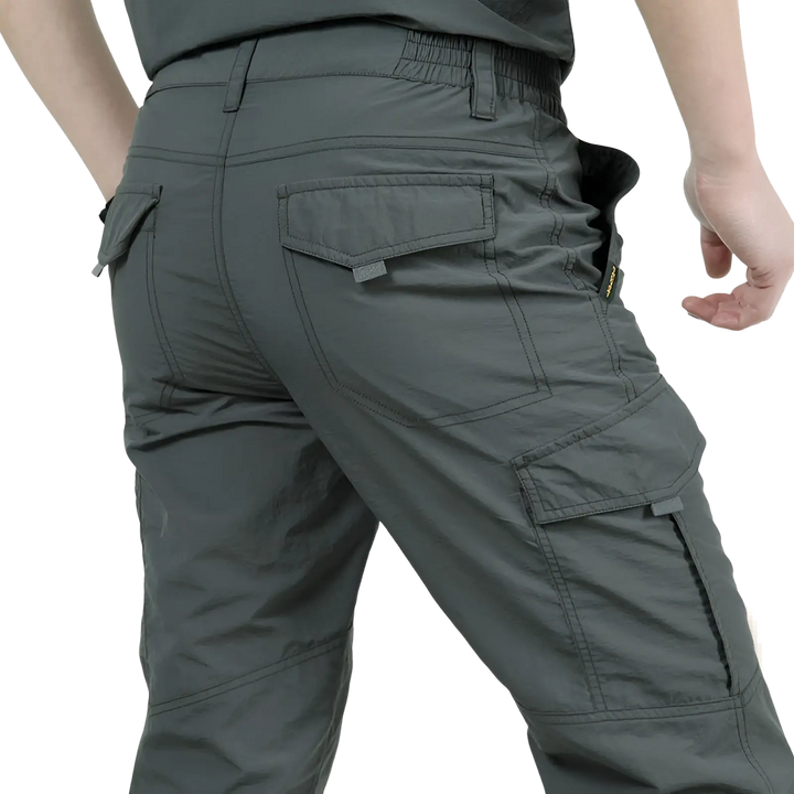 Plus Size Loose Cargo Pants Durable Tactical Trousers