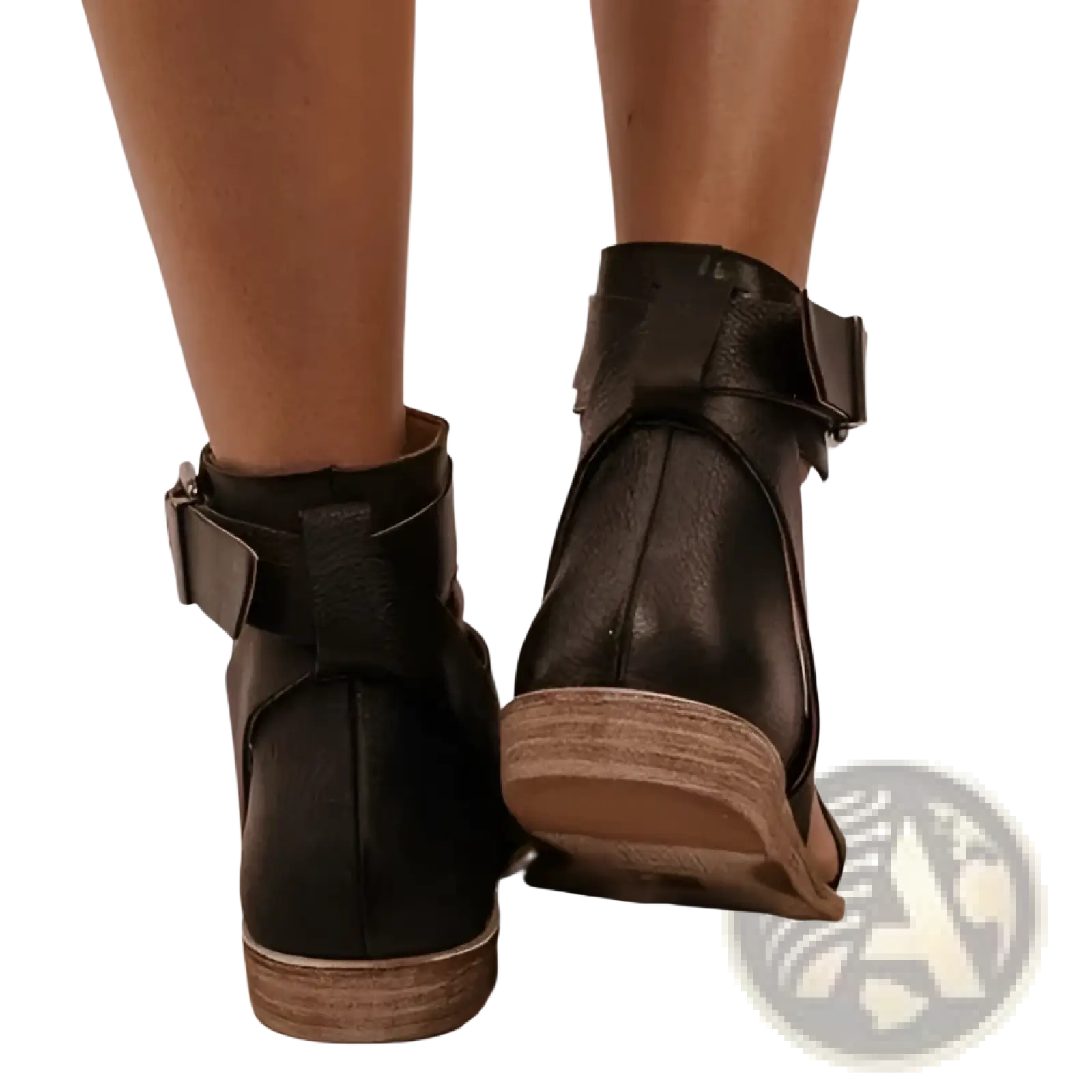 Plus Size Women's Flat Roman Strappy Sandals