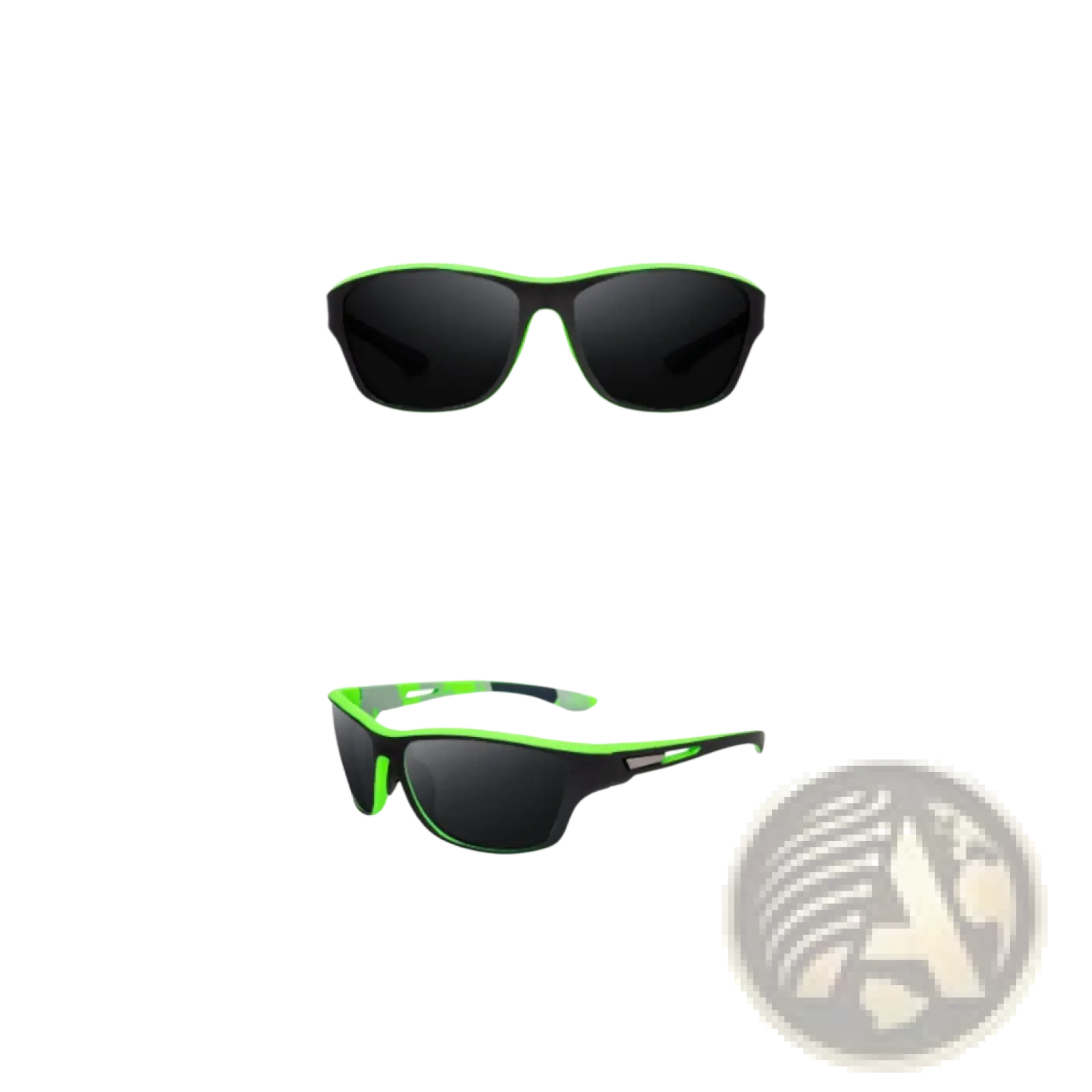 Polarized Oval Camouflage and Mirrored Men's Sport Sunglasses