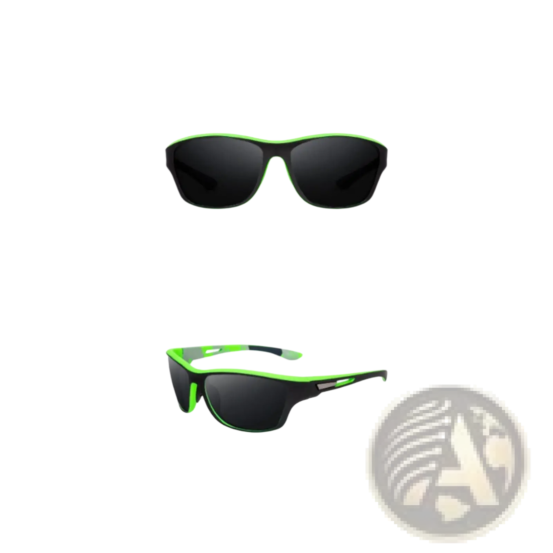 Polarized Oval Camouflage and Mirrored Men's Sport Sunglasses