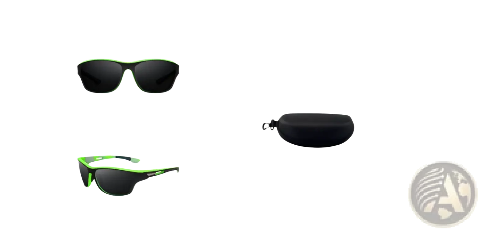 Polarized Oval Camouflage and Mirrored Men's Sport Sunglasses