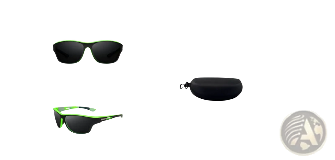 Polarized Oval Camouflage and Mirrored Men's Sport Sunglasses