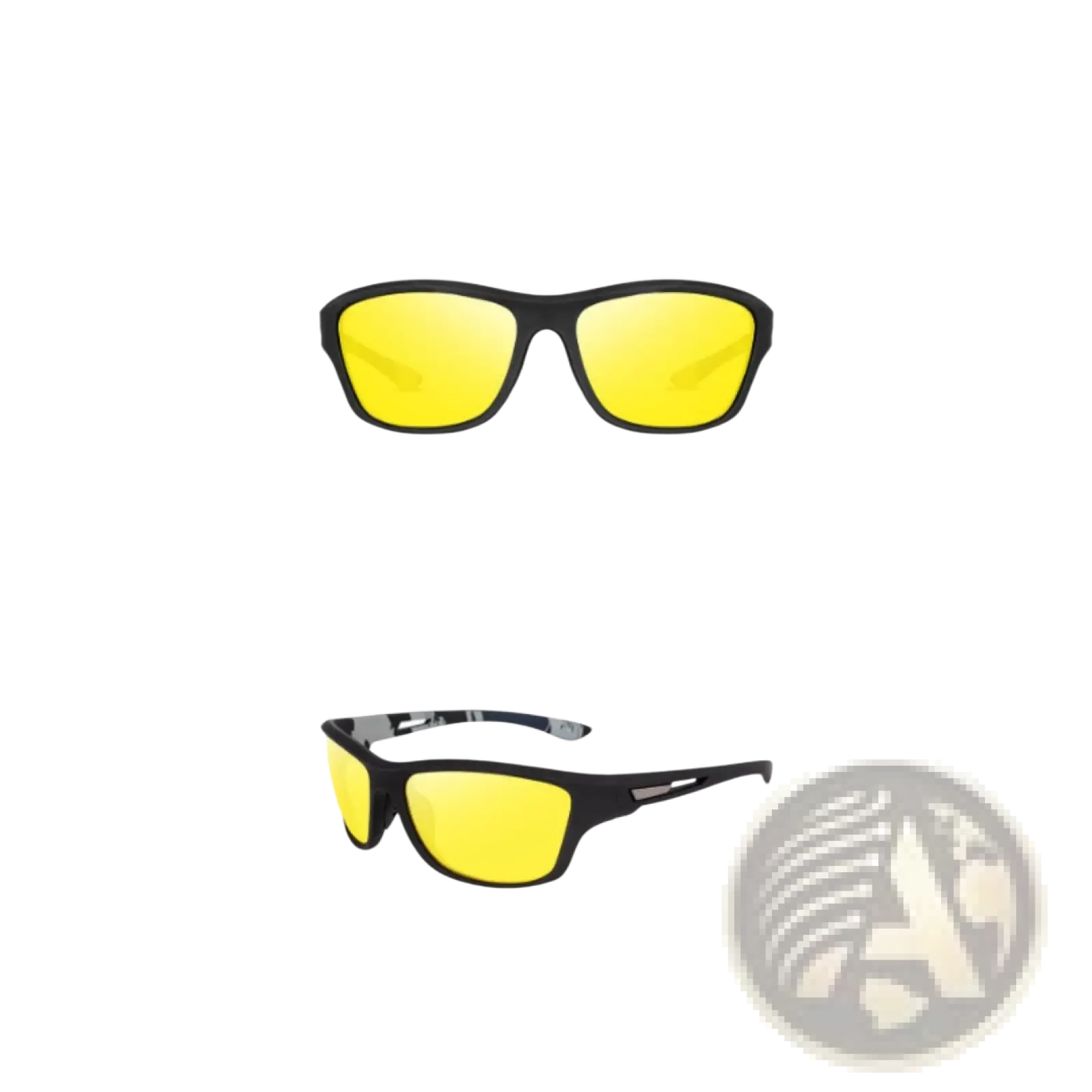 Polarized Oval Camouflage and Mirrored Men's Sport Sunglasses