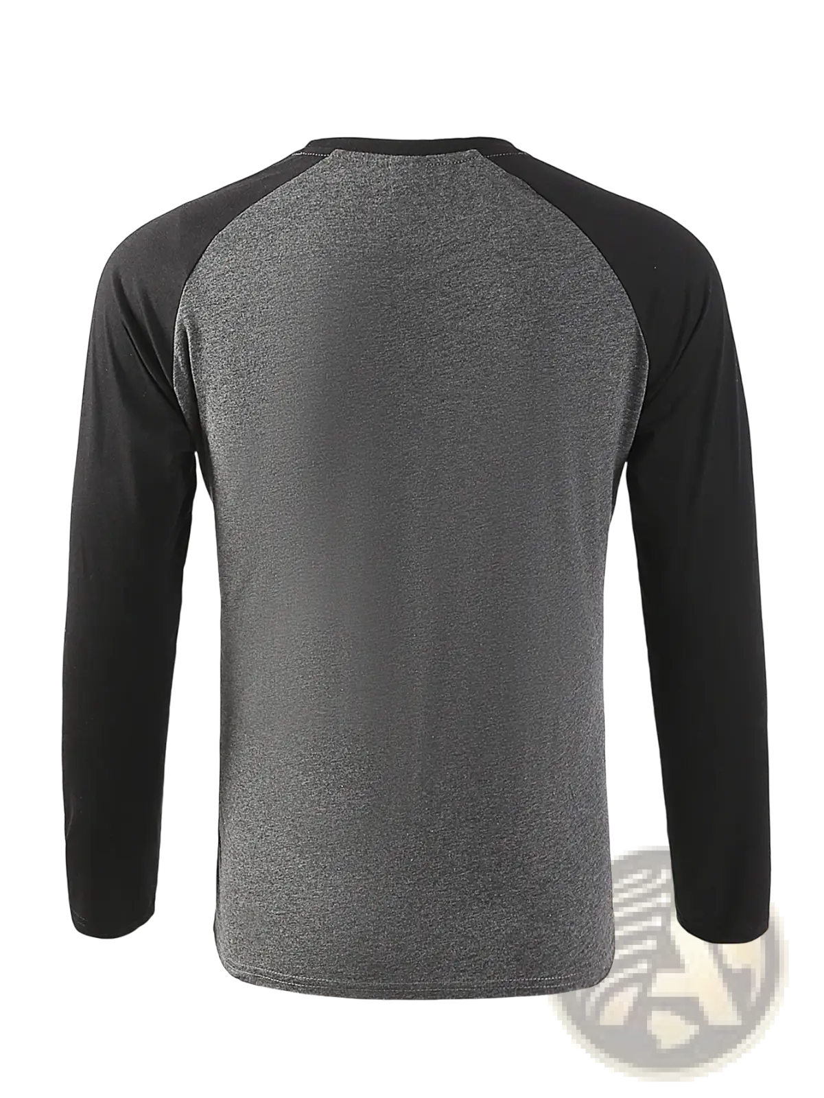 Raglan Long Sleeve T-shirt Casual Men Spring Top