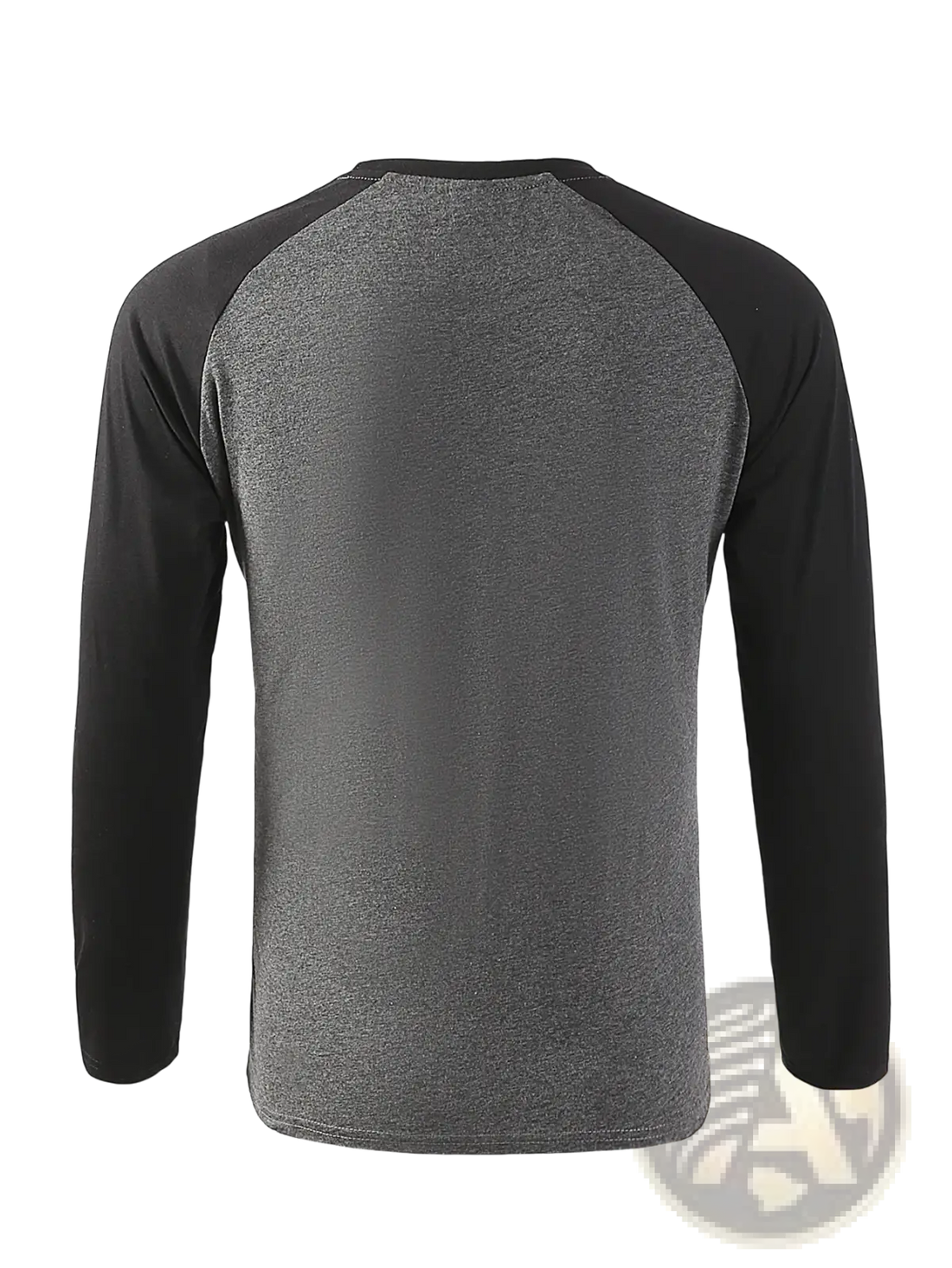 Raglan Long Sleeve T-shirt Casual Men Spring Top