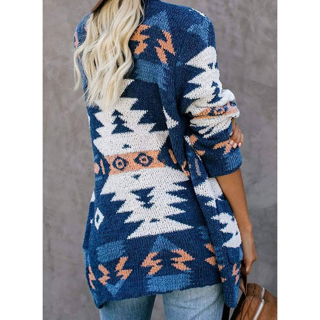 Side feel Women Open Front Cardigan Sweater Button Down Knit Sweater Coat