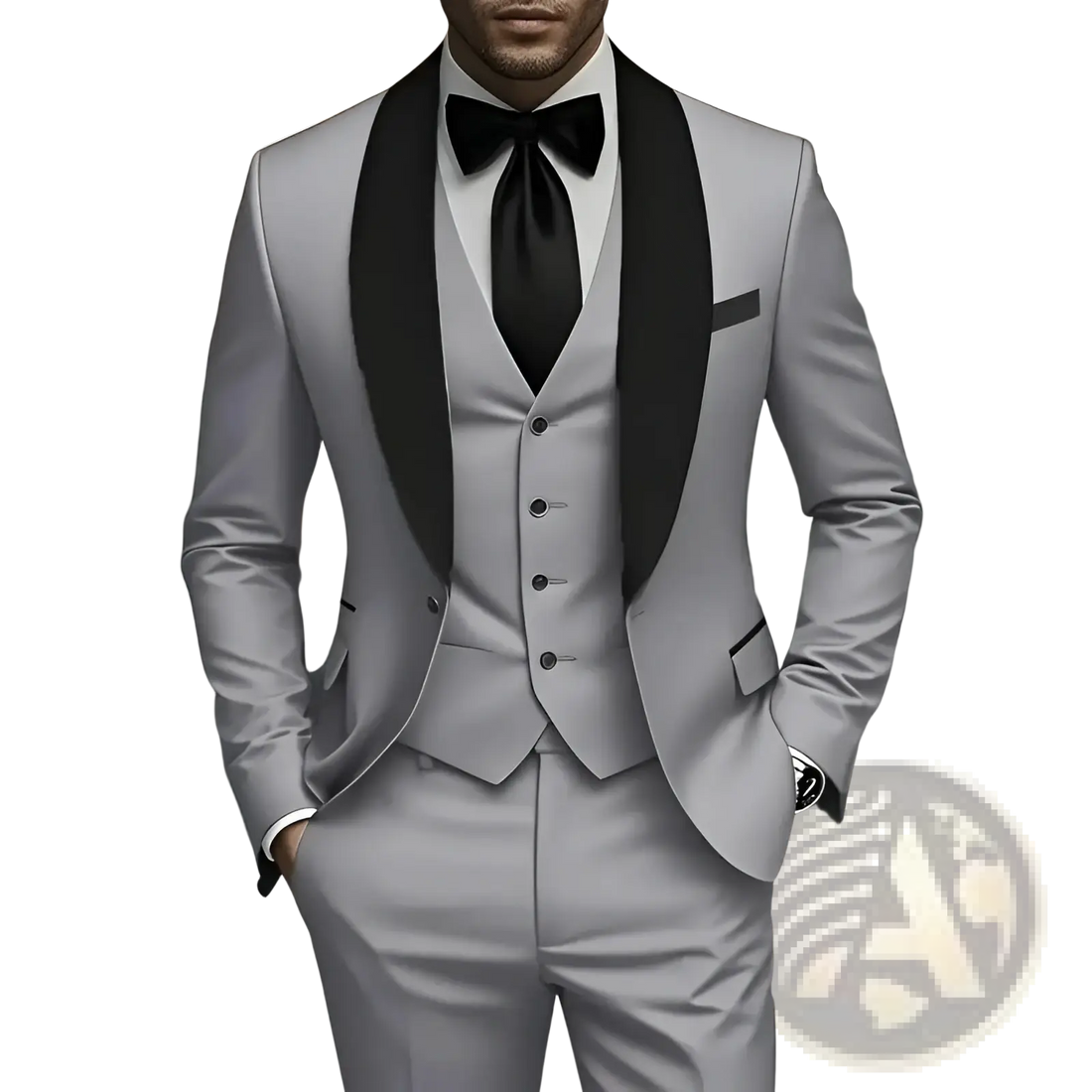 Slim Fit Three-piece Tuxedo Suit