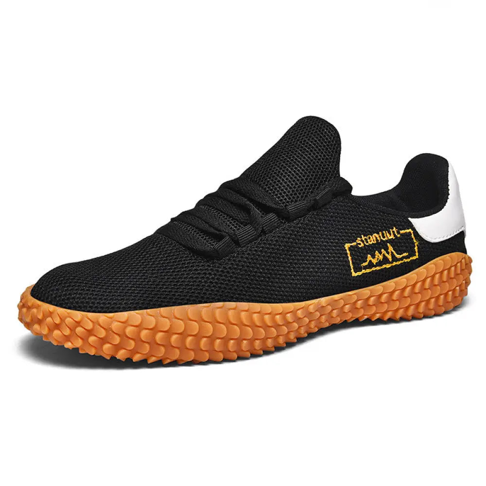 Men's Breathable Flying Woven Mesh Korean Sneakers