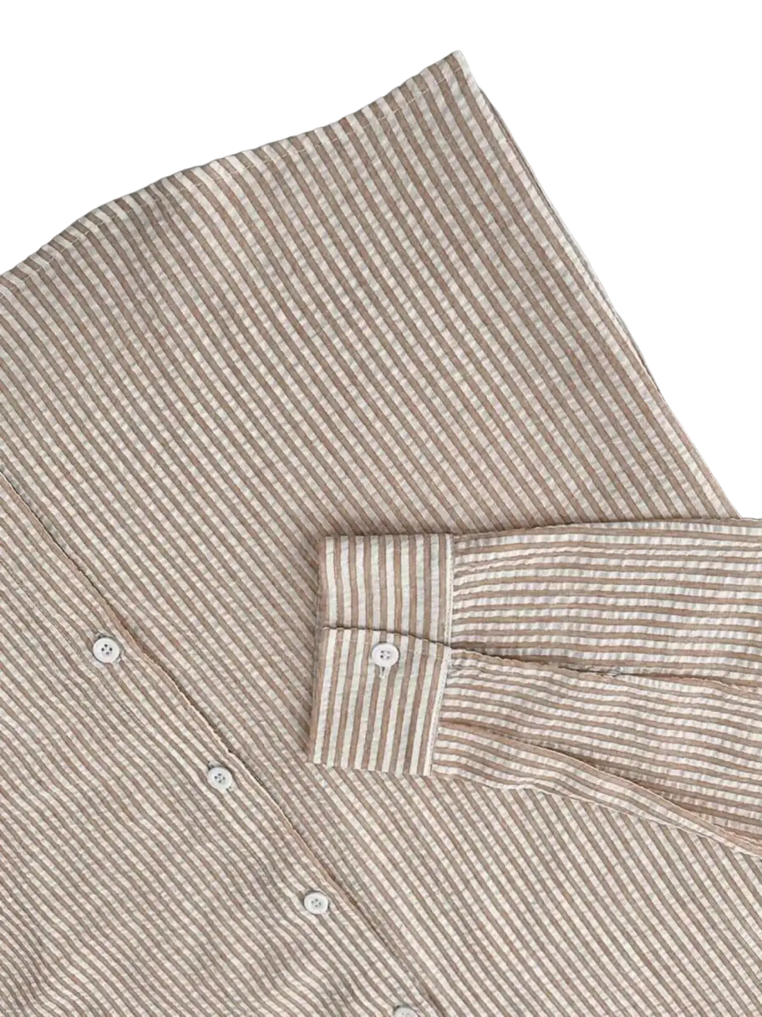 Striped Casual Long Sleeve Shirt for Men