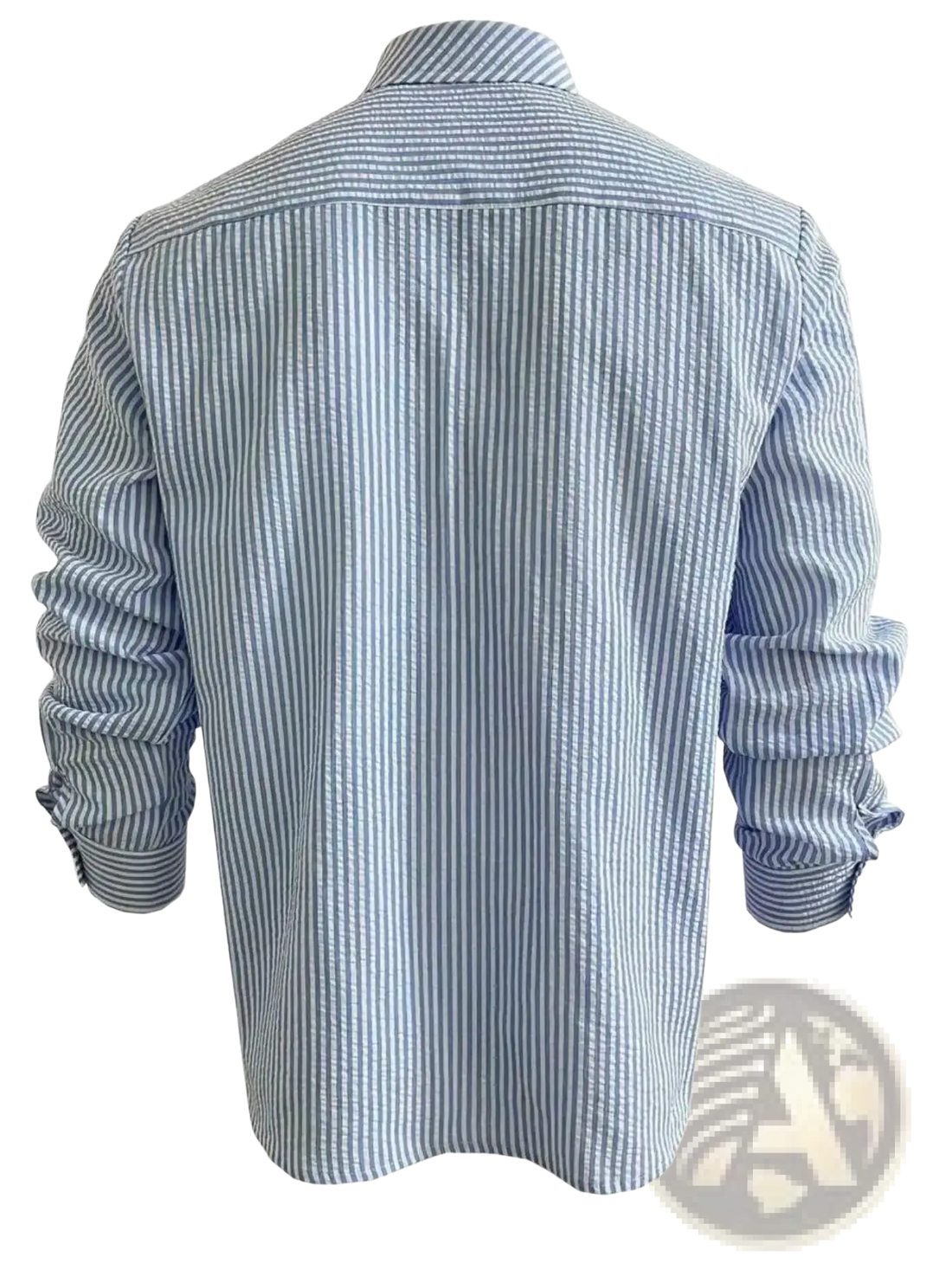 Striped Casual Long Sleeve Shirt for Men