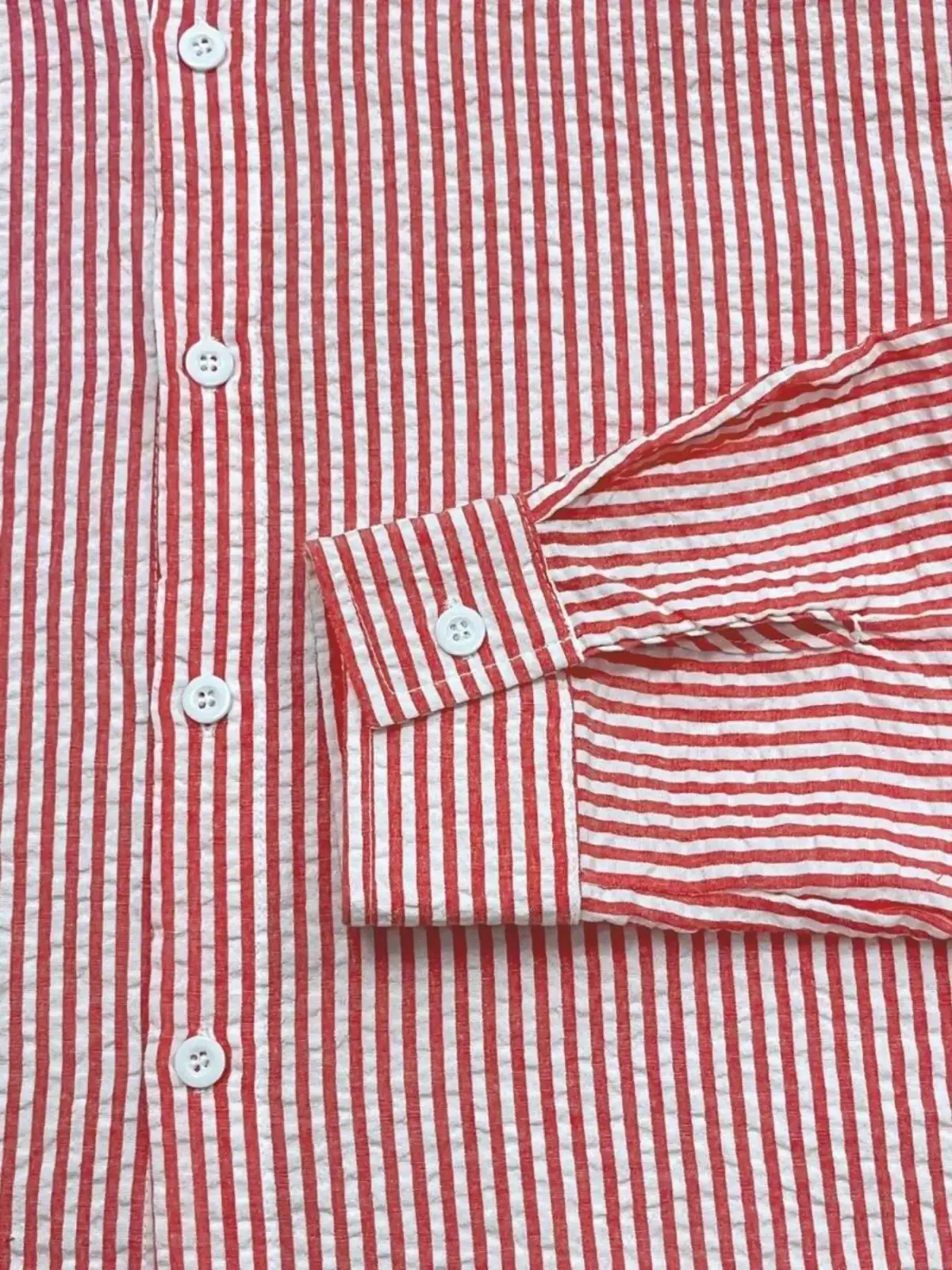 Striped Casual Long Sleeve Shirt for Men