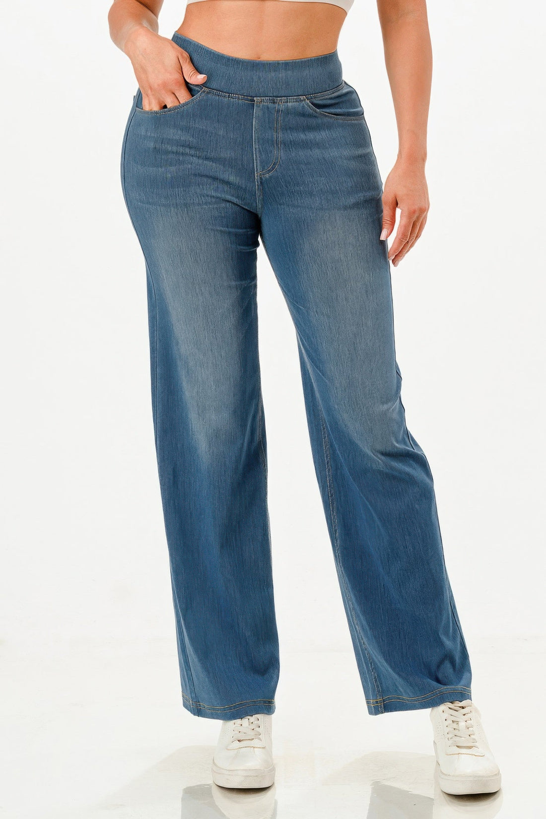 Ultra Soft Flare Baggy Jeans