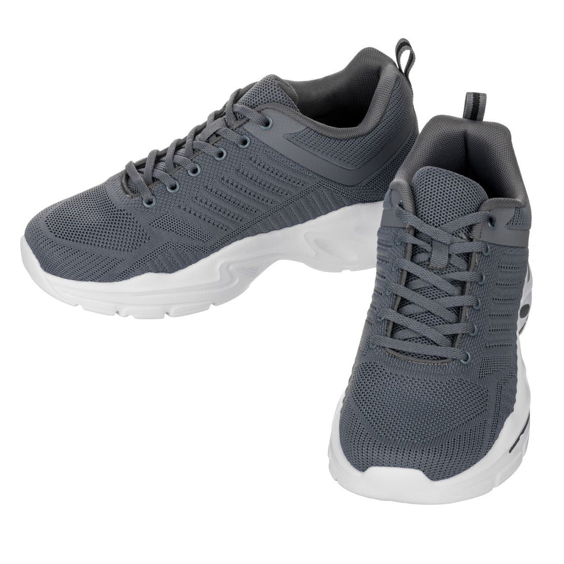 CALTO - Q332 - 2.6 Inches Taller (Grey/White) - Super Lightweight Tennis Shoes