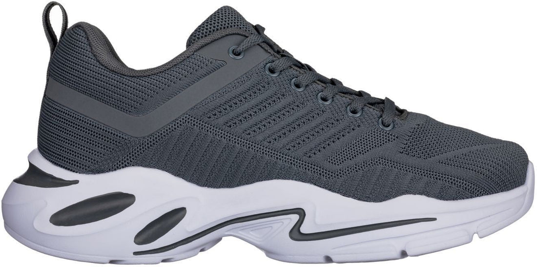 CALTO - Q332 - 2.6 Inches Taller (Grey/White) - Super Lightweight Tennis Shoes