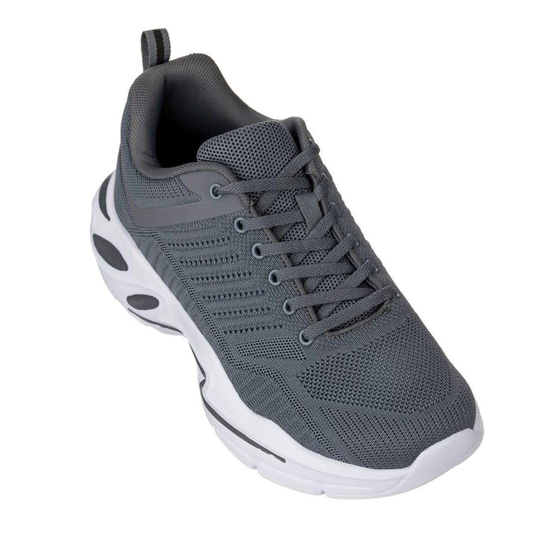 CALTO - Q332 - 2.6 Inches Taller (Grey/White) - Super Lightweight Tennis Shoes