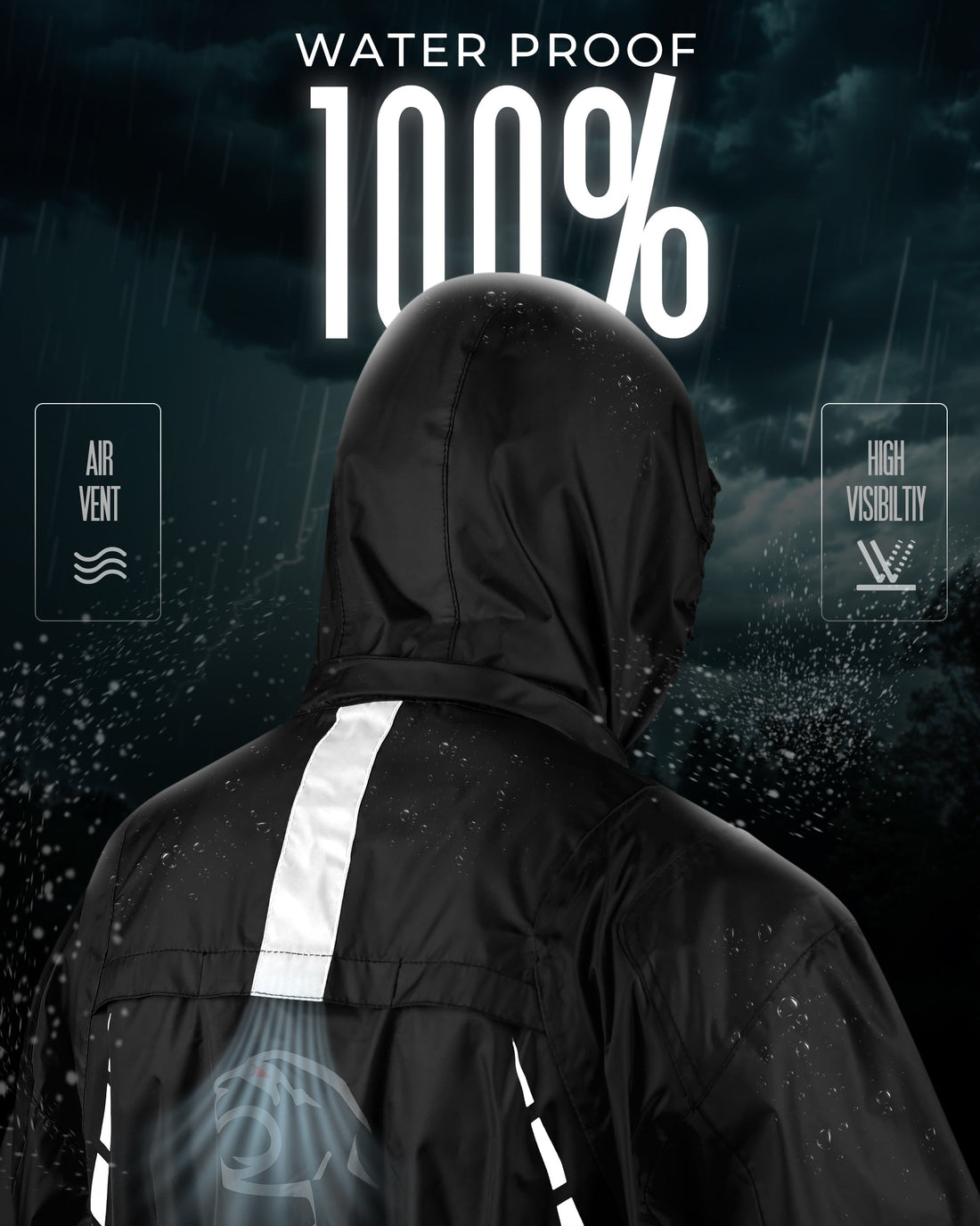 JAG Rainmaster Rain Suit for Men & Women | Water Proof Rain gear