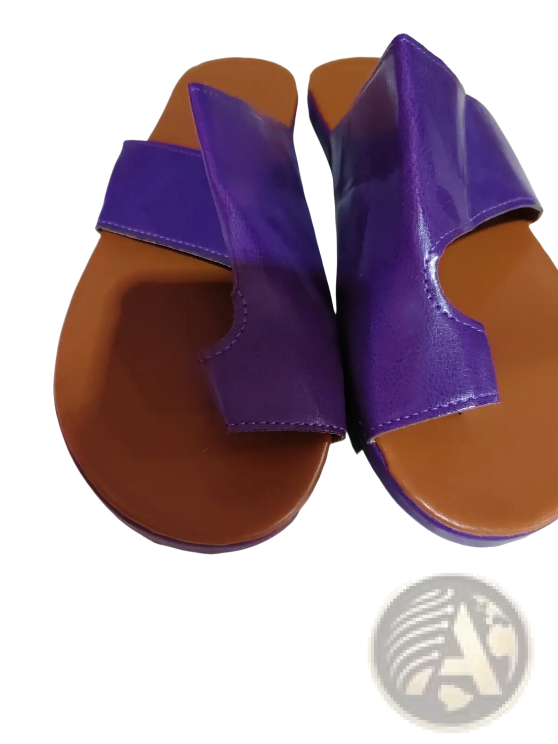 Women Flat Slide Sandals Open Toe Plus Size 43
