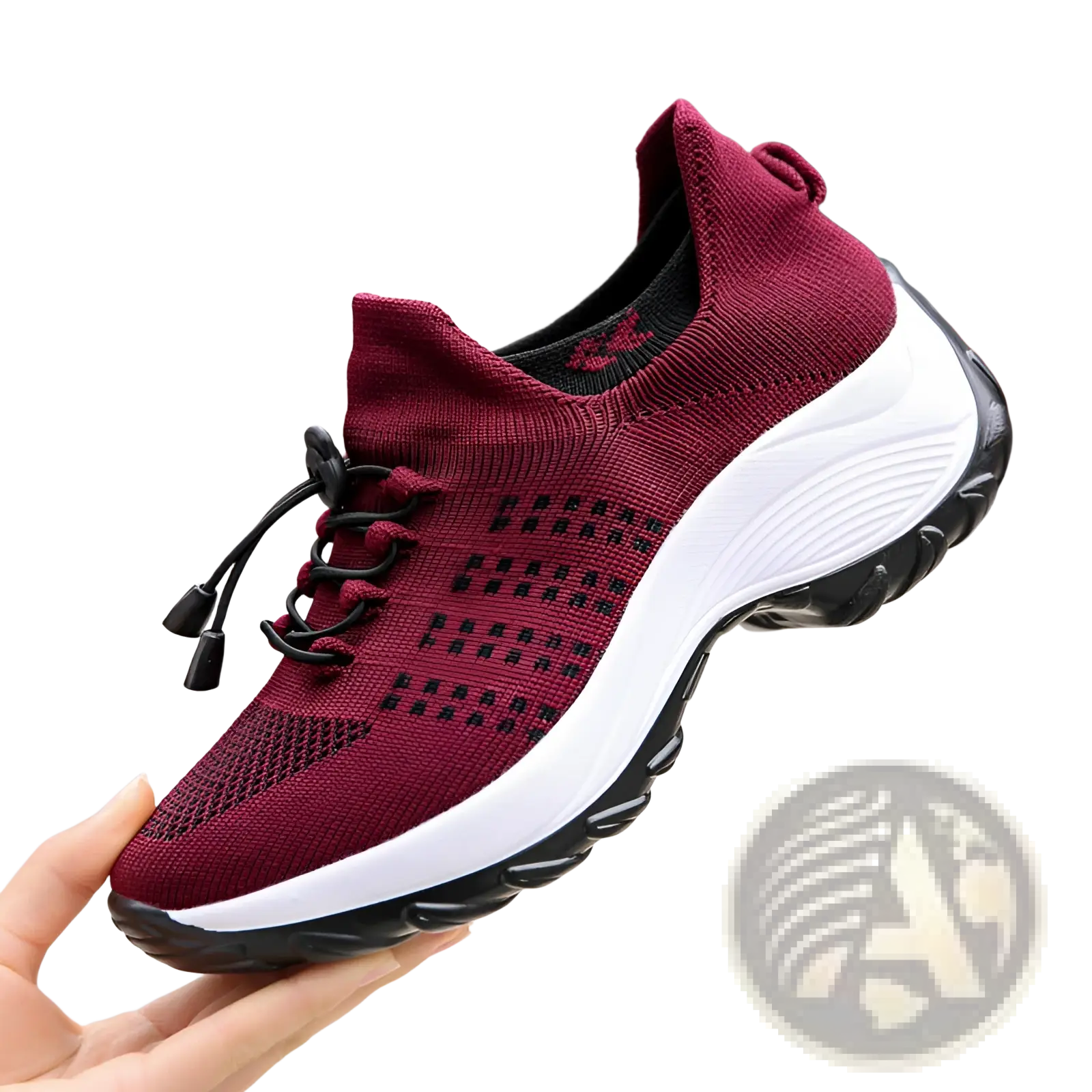 Women's Lightweight Fly Knit Casual Sneakers